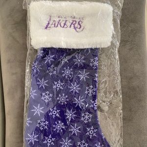Los Angeles Lakers Christmas Stocking - brand new!